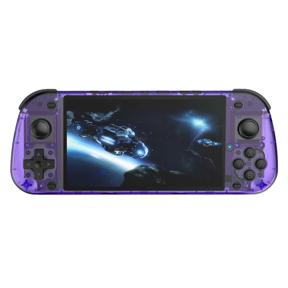 New R50S Retro Handheld Game Console 5.1 Inch Large Screen Linux System 854*480 4200mAh Video Gaming Player Boy Gifts